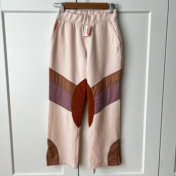 Free People Flurry Color block Sport Pants Ballet Combo 🩰 XS NWT - Picture 5 of 14